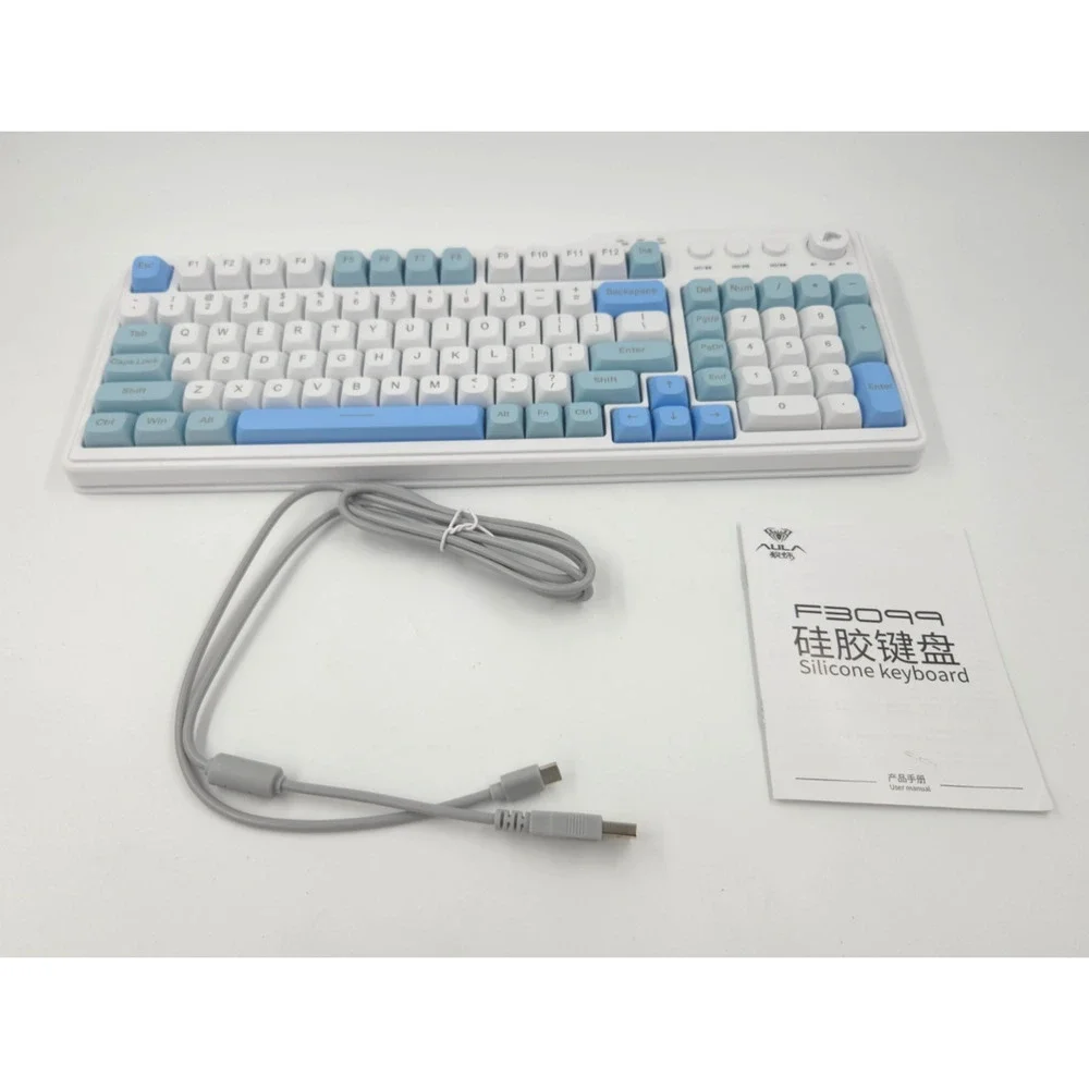 AULA S99 Gaming Keyboard Wireless Computer Keyboards Tri-Mode Bluetooth